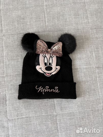 Шапка зимняя для девочки 52 54