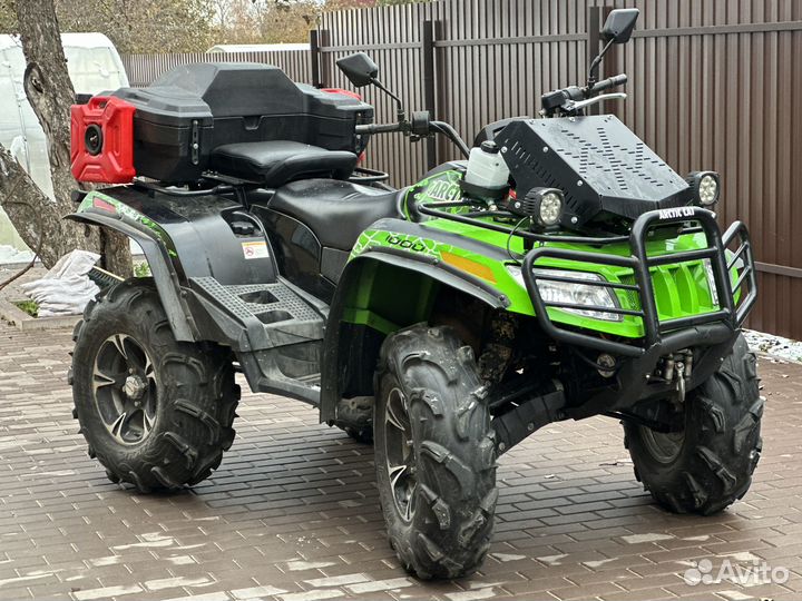 Квадрацыкл Арктик кат 1000