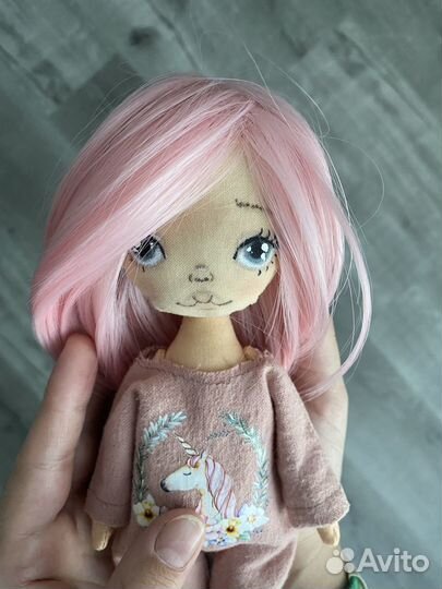 Текстильная интерьерная кукла