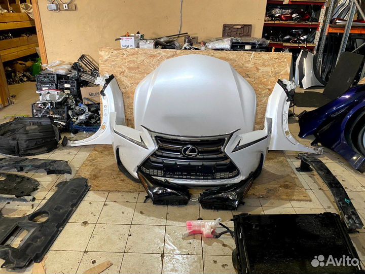 Lexus NX Ноускат передняя часть капот бампер фара