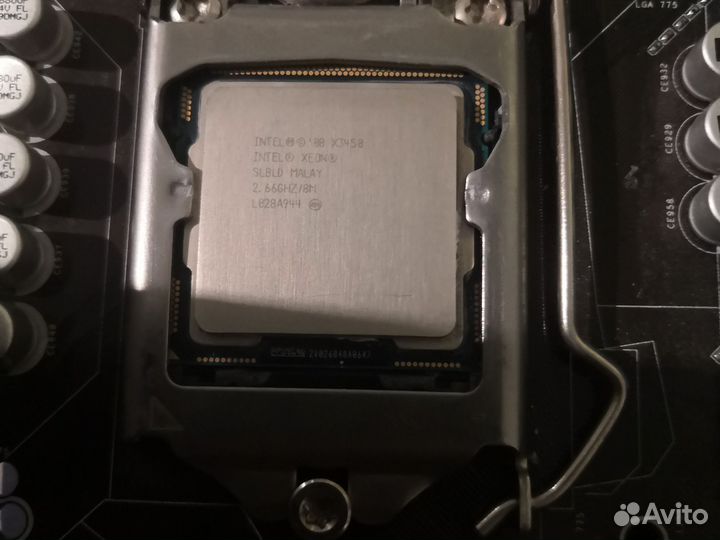 Xeon x3450 + материнская плата + 16гб оперативки