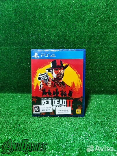 Red dead redemption 2 ps4 новый на русском