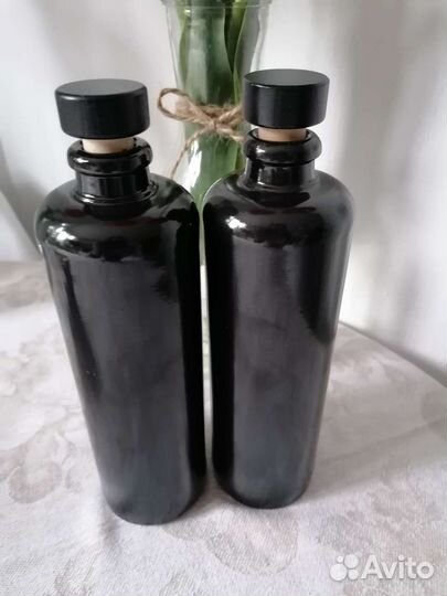 Бутылка керамическая