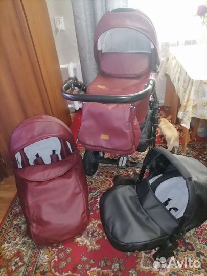 Коляска 3 в 1 Car babi polo