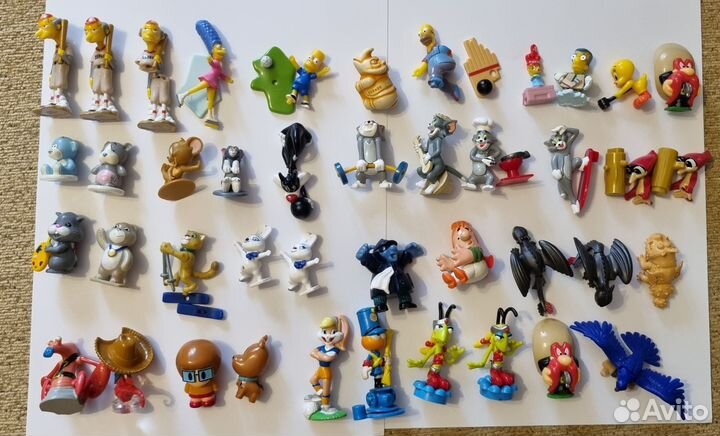 Игрушки Киндер, ландрин, томбола, СССР много