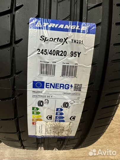 Triangle Sports TH201 245/40 R20 и 275/35 R20 103Z