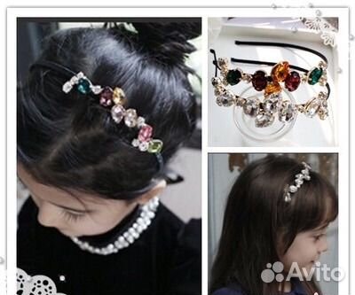 Новые ободки со стразами