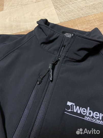 Рабочая куртка софтшел XL Weber