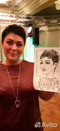 Художники на мероприятие шаржи портреты по фото