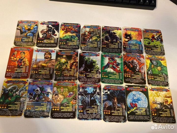 Карточки человек паук вся коллекция
