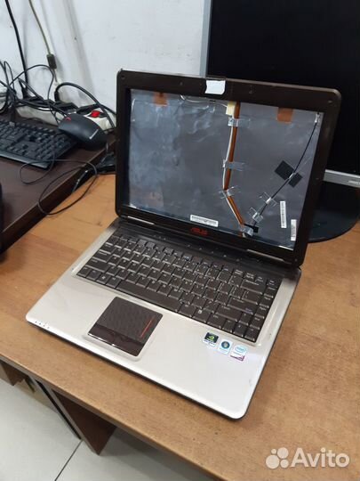 Ноутбук asus X83V на запчасти
