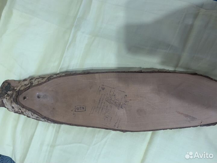 Картина на спиле дерева(береза ) ручная работа