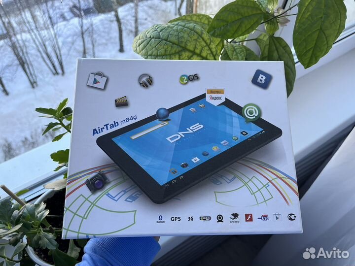 Нерабочий Планшет dns AirTab m84g