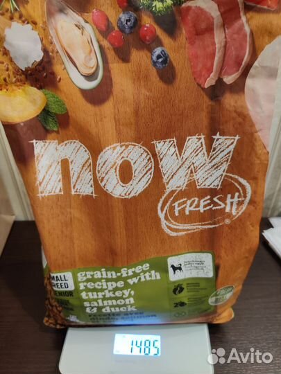 Now корм для пожилых собак