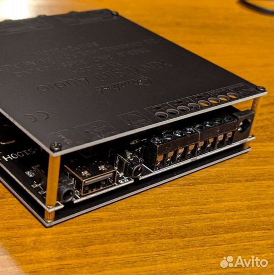 Цифровой усилитель 2*50W+100W с BT5.0, USB и AUX