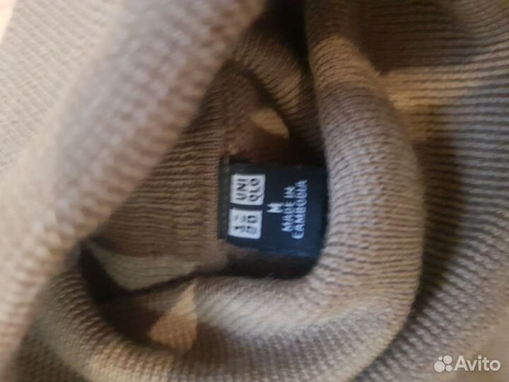 Водолазка шерсть uniqlo женская р М