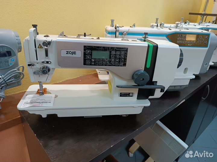 Прямострочная машина автомат zoje