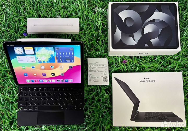 Идеал iPad Air 5 m1 64gb АКБ-100 Чек Procreate