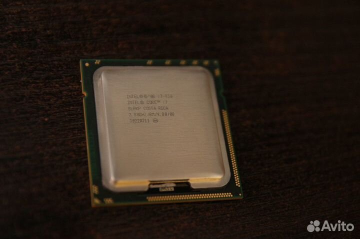 Процессор Core i7-930, LGA1366, 4 ядра/8 потоков