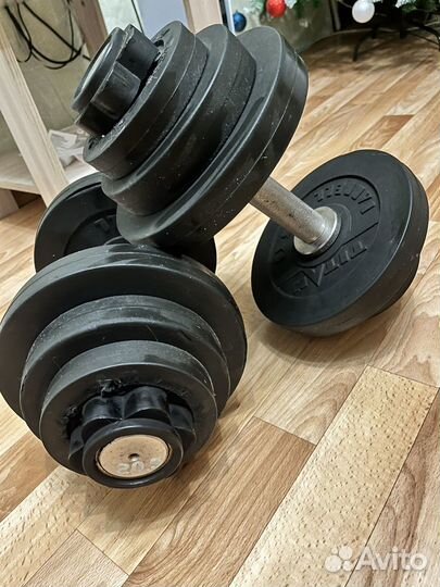 Гантели разборные