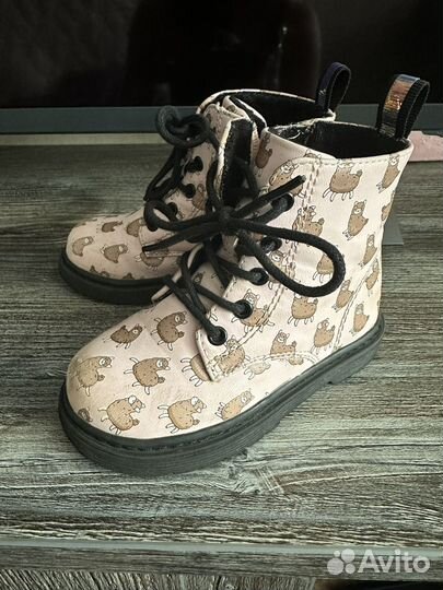 Ботинки демисезонные для девочки 24 размер