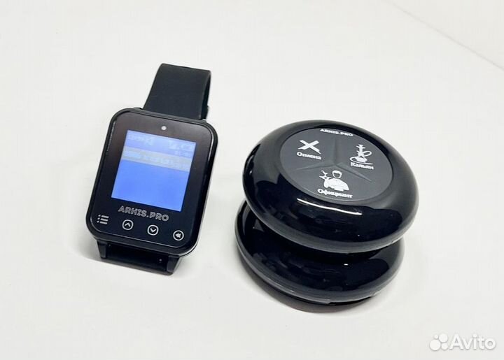 Кнопка вызова официанта влагозащищенная комплект