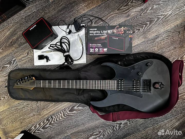 Электрогитара Ibanez GRG131EX-BKF + Цифр. комбик