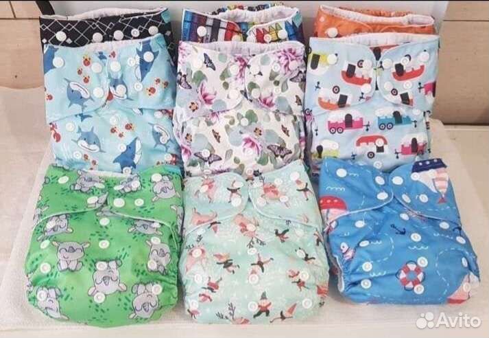 Многоразовые подгузники новые