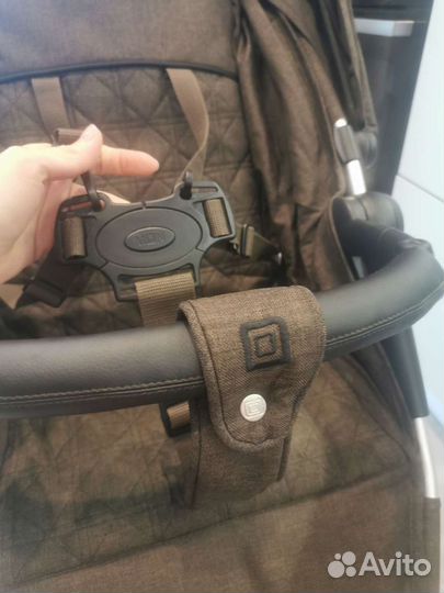 Прогулочная коляска moon kiss brown