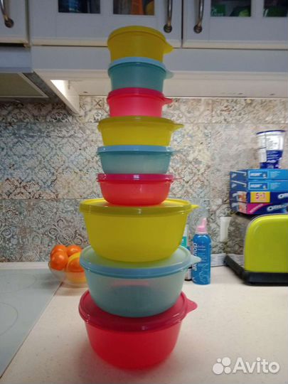 Наборы посуды Tupperware