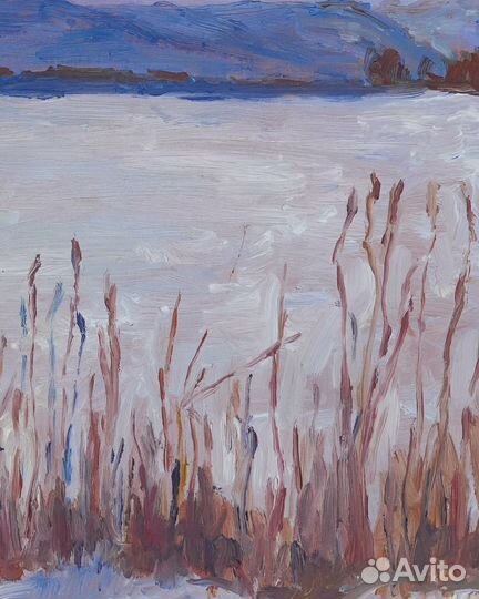 Картина маслом на холсте пейзаж