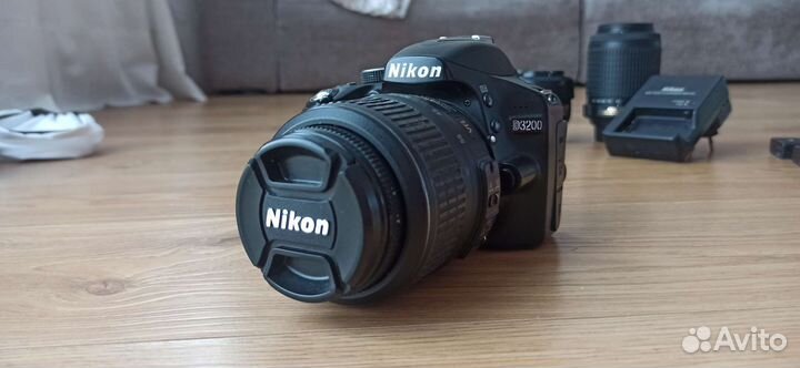 Nikon D3200 + kit 18-55