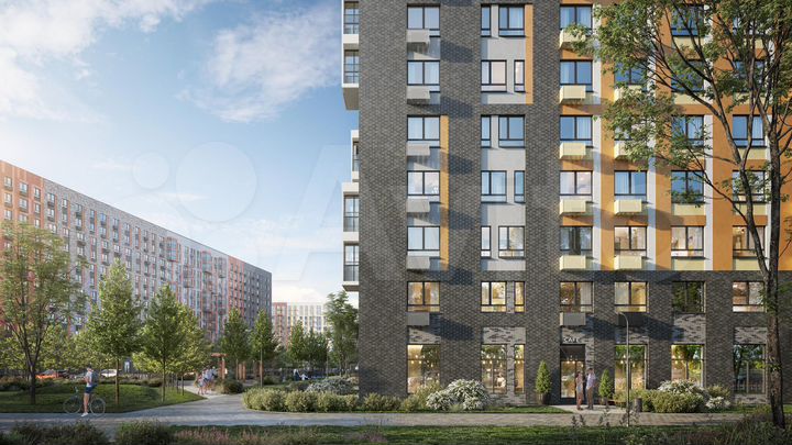 2-к. квартира, 42,9 м², 5/12 эт.