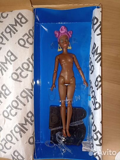 Кукла Барби Клодетт бмр петит афро йога