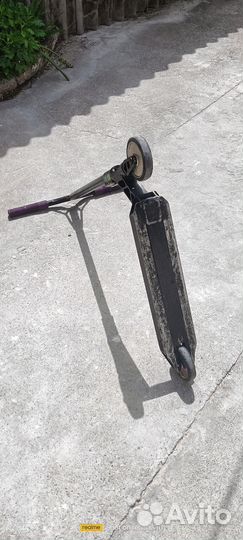 Трюковой самокат кастом парк