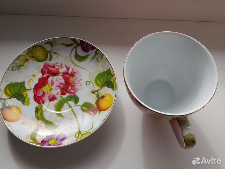 Набор чашка с блюдцем