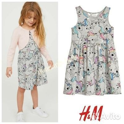 Платье детское H&M 110-116