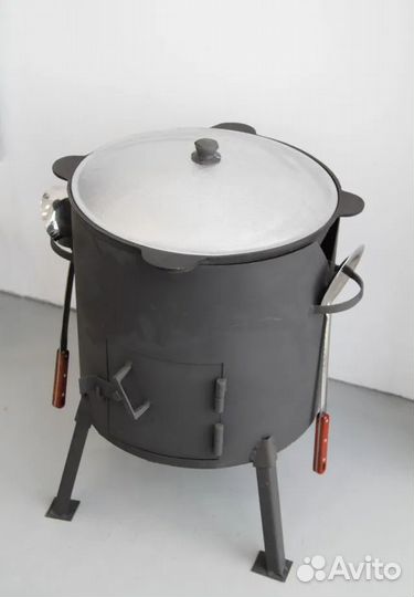 Казан чугунный узбекский