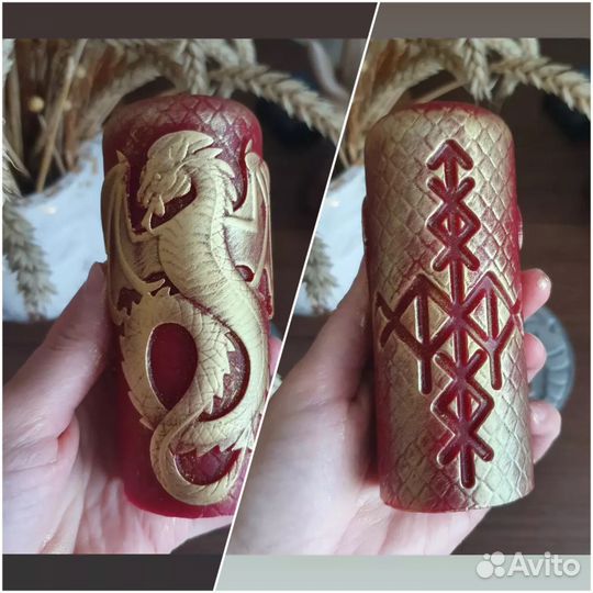 Свеча из пчелиного воска