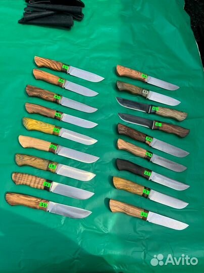 Нож кованный 110х18ш охотничий