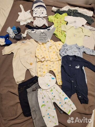 Пакет вещей для новорожденного 56 62