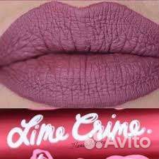 Помада матовая Lime Crime Teddy Bear