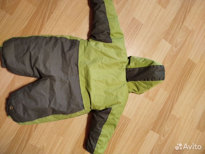 Зимний костюм на мальчика 80