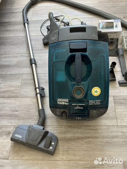 Пылесос Thomas Twin t1 в рабочем