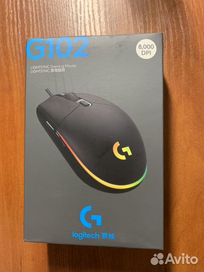 Игровая мышь Logitech g102 lightsync