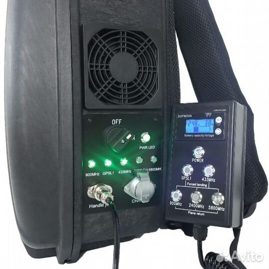 Глушилка дронов рюкзак EaglePro Шквал 6