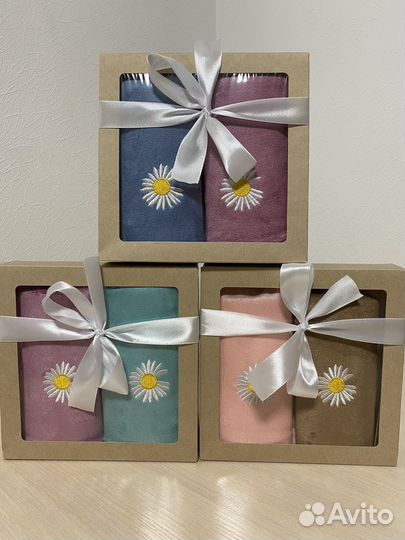 Подарочные наборы(полотенца)