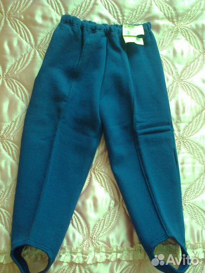 Брюки детские с начёсом,фабричные- сделано в СССР