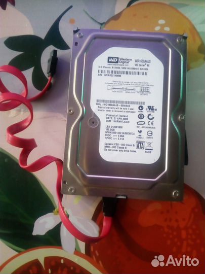 Жёсткий диск WD 160Gb sataii 3,5
