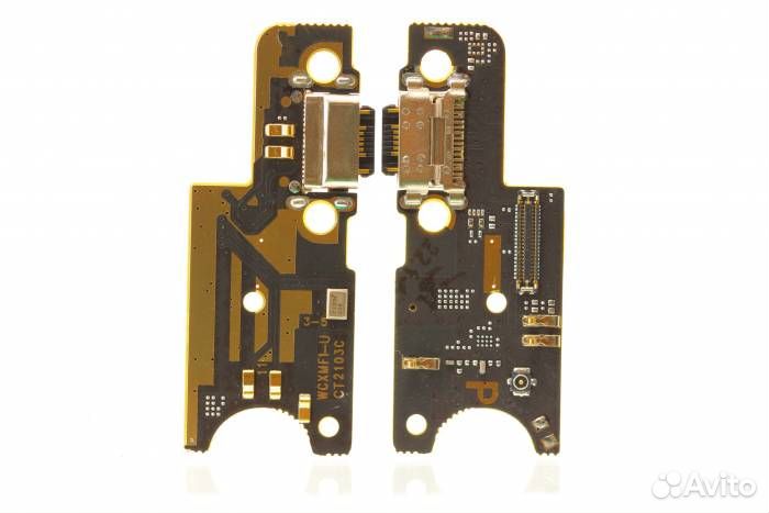 Шлейф Xiaomi Poco F1 (плата) + разъем зарядки + ми